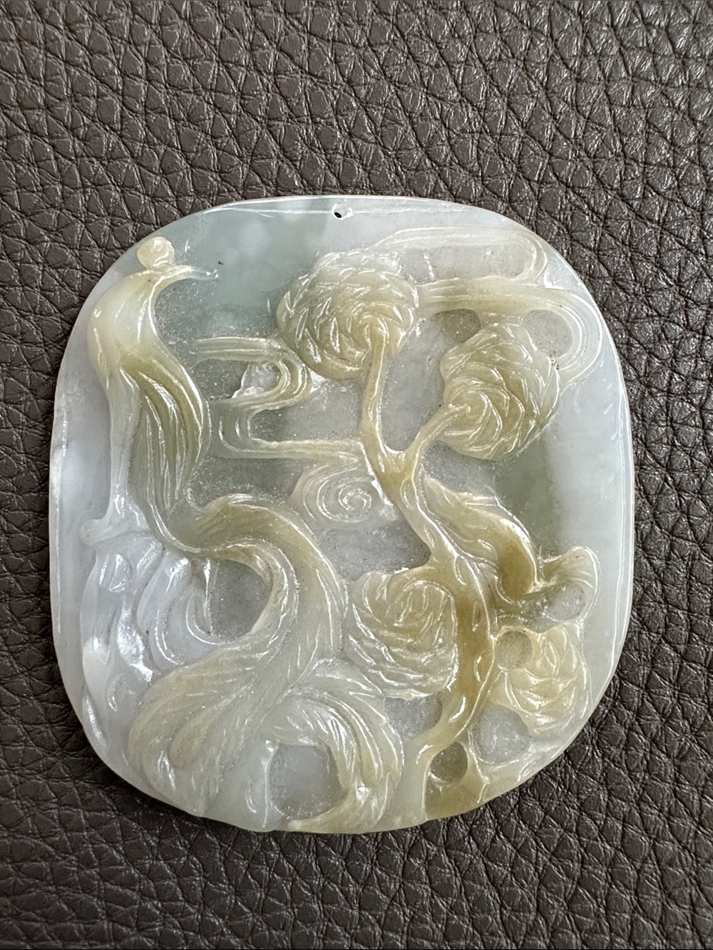 Vintage Jade Plaque